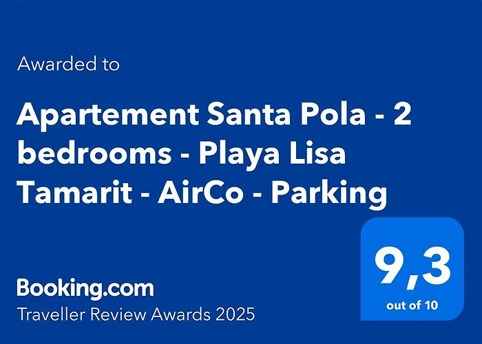 Apartement Santa Pola - 2 Bedrooms - Playa Lisa Tamarit - Airco - Parking