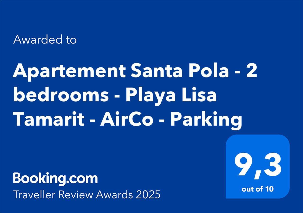- 2 Bedrooms - Playa Lisa Tamarit - Airco - Parking Apartment